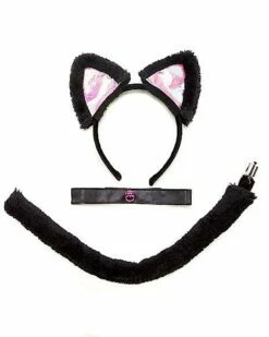Black And Pink Cat Costume Kit -Spook & Style Shop 00186742 c
