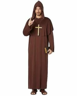 Adult Brown Monk Costume