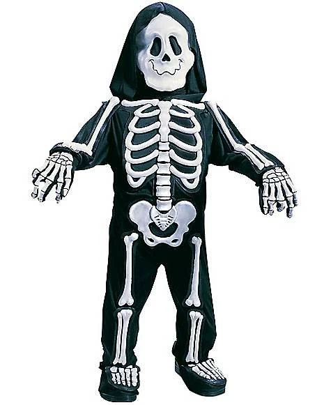 Toddler Totally Skelebones One Piece Costume 3 Toddler Totally Skelebones One Piece Costume - Image 3