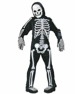 Kids Totally Skelebones One Piece Costume