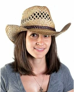Western Seagrass Hat -Spook & Style Shop 01067701 c