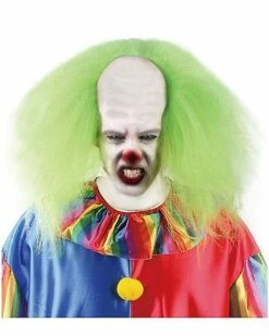 Green Clown Wig
