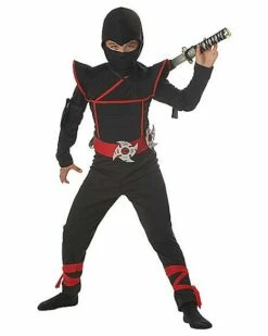 Kids Stealth Ninja Costume -Spook & Style Shop 01133735 a