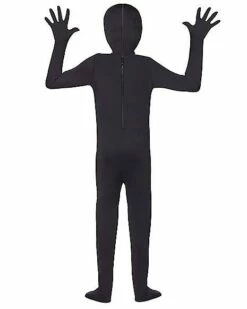 Kids Super Skins Black Skin Suit Costume -Spook & Style Shop 01149475 b