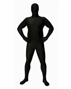 Adult Super Skins Black Zentai Skin Suit Costume -Spook & Style Shop 01164912 a