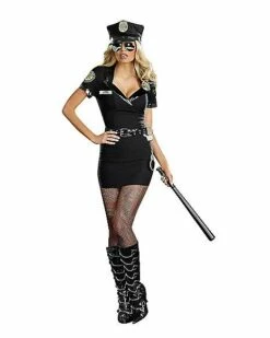 Adult Officer Anita Bribe Police Costume -Spook & Style Shop 01180835 a