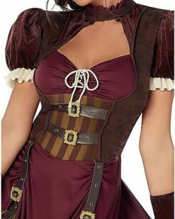 Adult Steampunk Dress Costume -Spook & Style Shop 01215037 c