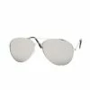 Silver Aviator Sunglasses