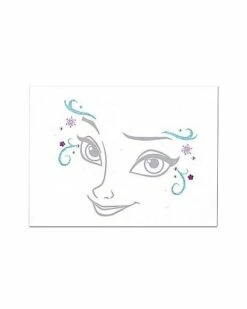 Elsa Face And Hand Decal - Frozen