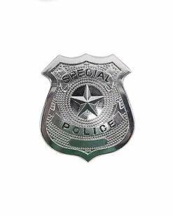 Deluxe Metal Police Badge