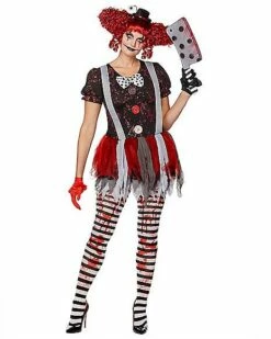 Adult Horror Clown Costume -Spook & Style Shop 01264753 c