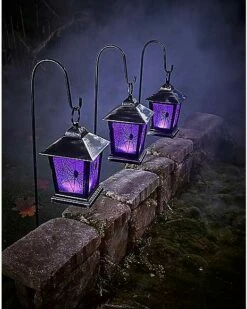 LED Creepy Lantern Pathway Markers