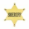 Western Sheriff Gold Badge