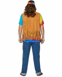 Fringed Suede Hippie Vest -Spook & Style Shop 01297191 b
