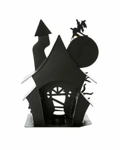 Haunted House Candle Holder -Spook & Style Shop 01312958 c