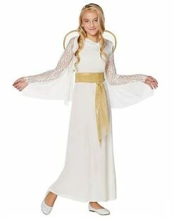 Kids Lace Angel Costume