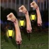 LED Zombie Arm Pathway Markers 3 Pack