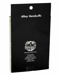 Cop Handcuffs -Spook & Style Shop 01331487 c