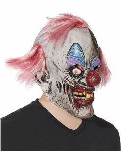 Crispy Zombie Clown Full Mask -Spook & Style Shop 01333269 c
