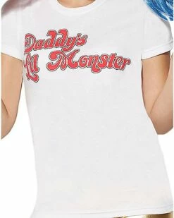 Daddys Lil Monster T Shirt - Suicide Squad -Spook & Style Shop 01339092 c