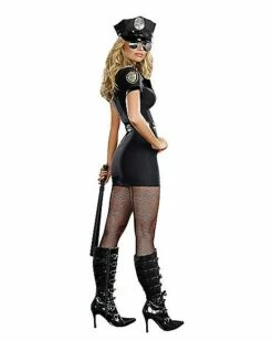 Adult Officer Anita Bribe Police Costume -Spook & Style Shop 01339860 b