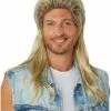 Blonde Mullet Wig