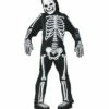 Kids Glow In The Dark Skelebones One Piece Costume