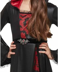 Kids Bat Vampiress Costume -Spook & Style Shop 01345099 e