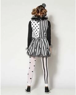 Adult Twisted Trickster Clown Costume -Spook & Style Shop 01346444 d