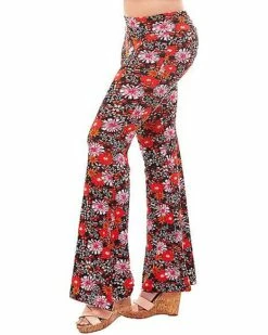 Hippie Bell Bottom Leggings -Spook & Style Shop 01346659 c