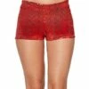 Adult Red Sequin Shorts