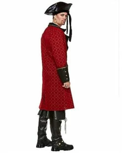 Red Pirate Jacket -Spook & Style Shop 01359520 b