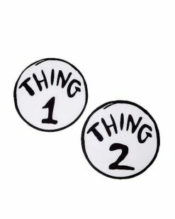 Adult Thing 1 And Thing 2 Romper Costume - Dr. Seuss -Spook & Style Shop 01360056 a