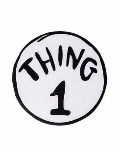 Adult Thing 1 And Thing 2 Romper Costume - Dr. Seuss -Spook & Style Shop 01360056 b