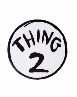 Adult Thing 1 And Thing 2 Romper Costume - Dr. Seuss -Spook & Style Shop 01360056 c