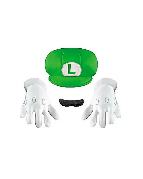 Kids Luigi Costume Kit - Nintendo 2 Kids Luigi Costume Kit - Nintendo - Image 2