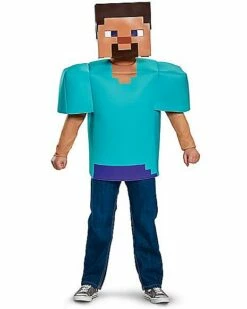 Kids Steve Costume - Minecraft