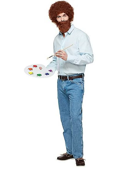 Adult Bob Ross Costume - Firefly 1 Adult Bob Ross Costume - Firefly