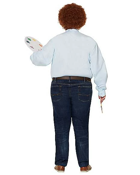 Adult Bob Ross Costume - Firefly 4 Adult Bob Ross Costume - Firefly - Image 4