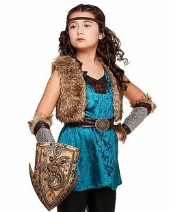 Kids Woodland Warrior Costume -Spook & Style Shop 01374842 c
