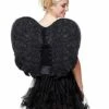 Black Velvet Angel Wings