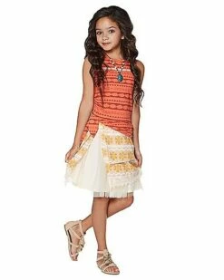 Kids Moana Dress Costume - Moana
