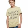 Kids Stranger Things Alphabet Wall T Shirt - Stranger Things