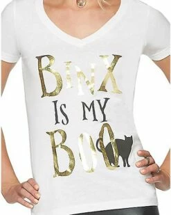 Binx Is My Boo T Shirt - Hocus Pocus -Spook & Style Shop 01383769 c