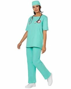 Adult ER Surgeon Costume 11 Adult ER Surgeon Costume -Spook & Style Shop 01385145 c