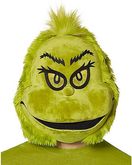 Moving Mouth The Grinch Full Mask - Dr. Seuss 1 Moving Mouth The Grinch Full Mask - Dr. Seuss