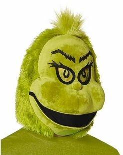 Moving Mouth The Grinch Full Mask - Dr. Seuss 5 Moving Mouth The Grinch Full Mask - Dr. Seuss -Spook & Style Shop 01391499 c