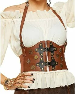 Steampunk Waist Cincher -Spook & Style Shop 01400126 c