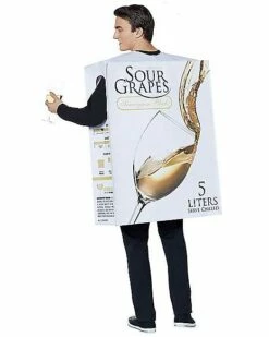 Adult Box Of Wine Costume -Spook & Style Shop 01401090 b
