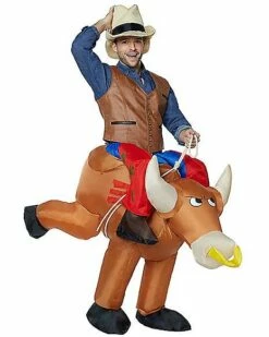 Adult Bull Rider Inflatable Costume